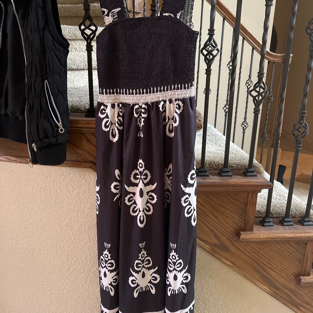 Black and white dress